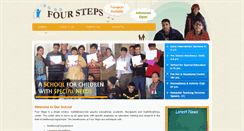 Desktop Screenshot of fourstepsindia.org